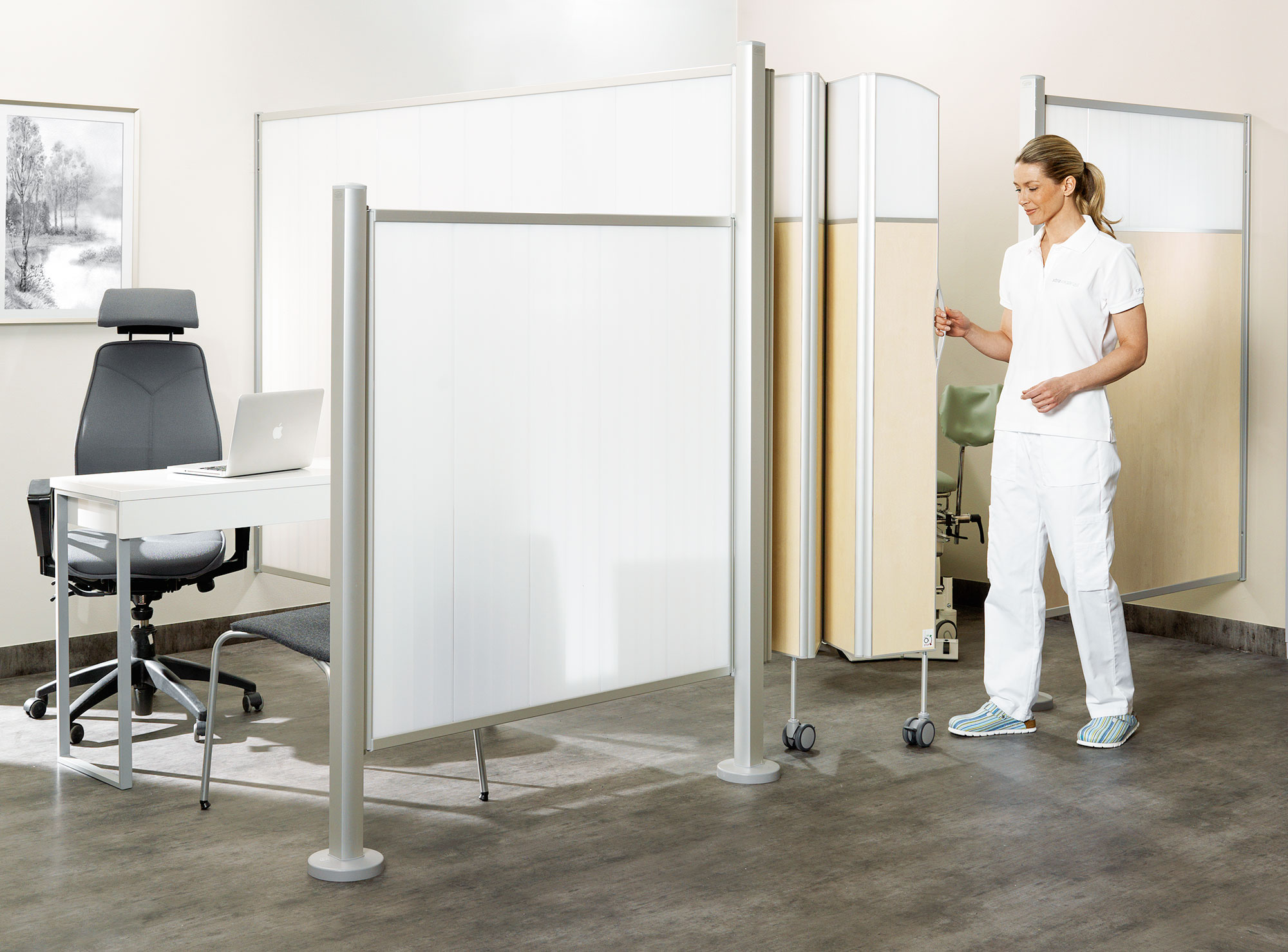 Silentia medical room dividers – create your own solution