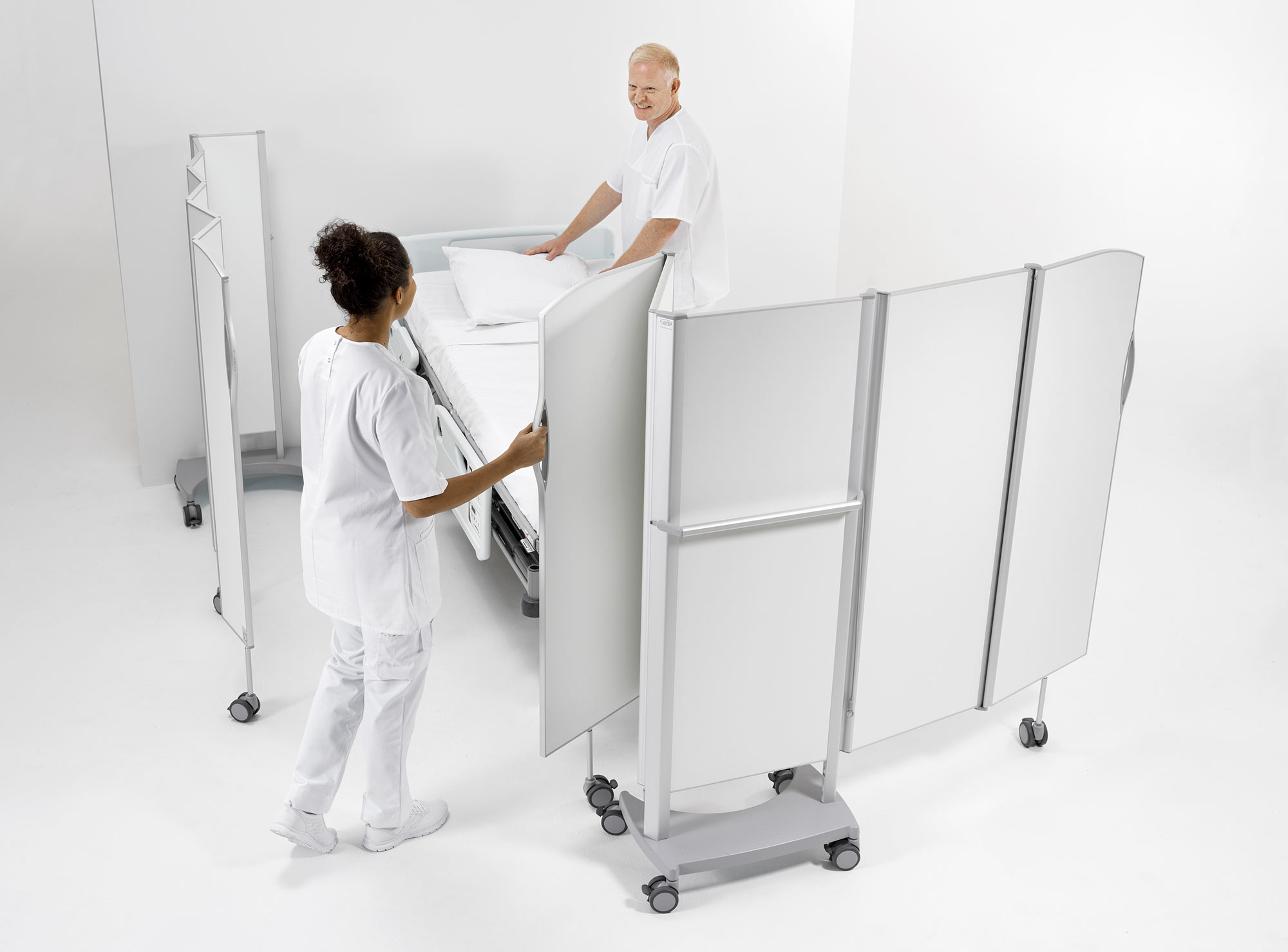 Silentias flexibla avdelningsskärmar